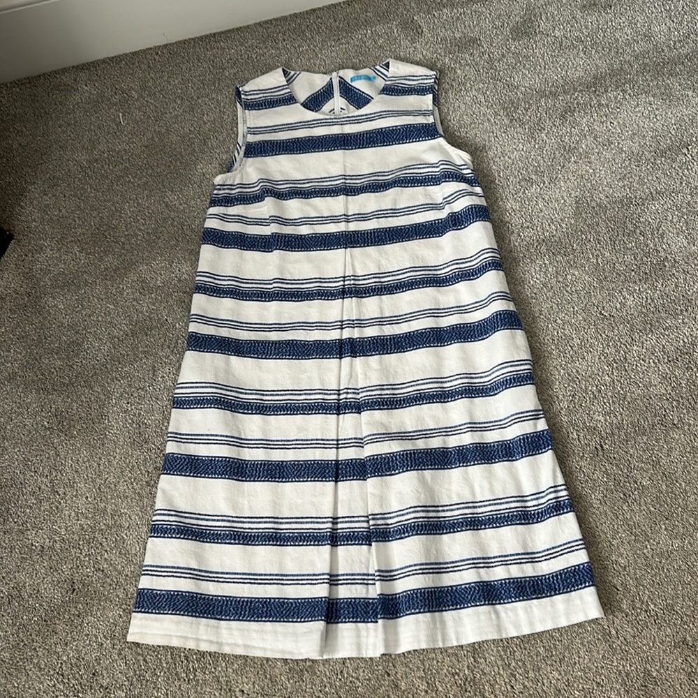 J.McLaughlin blue and White Dress